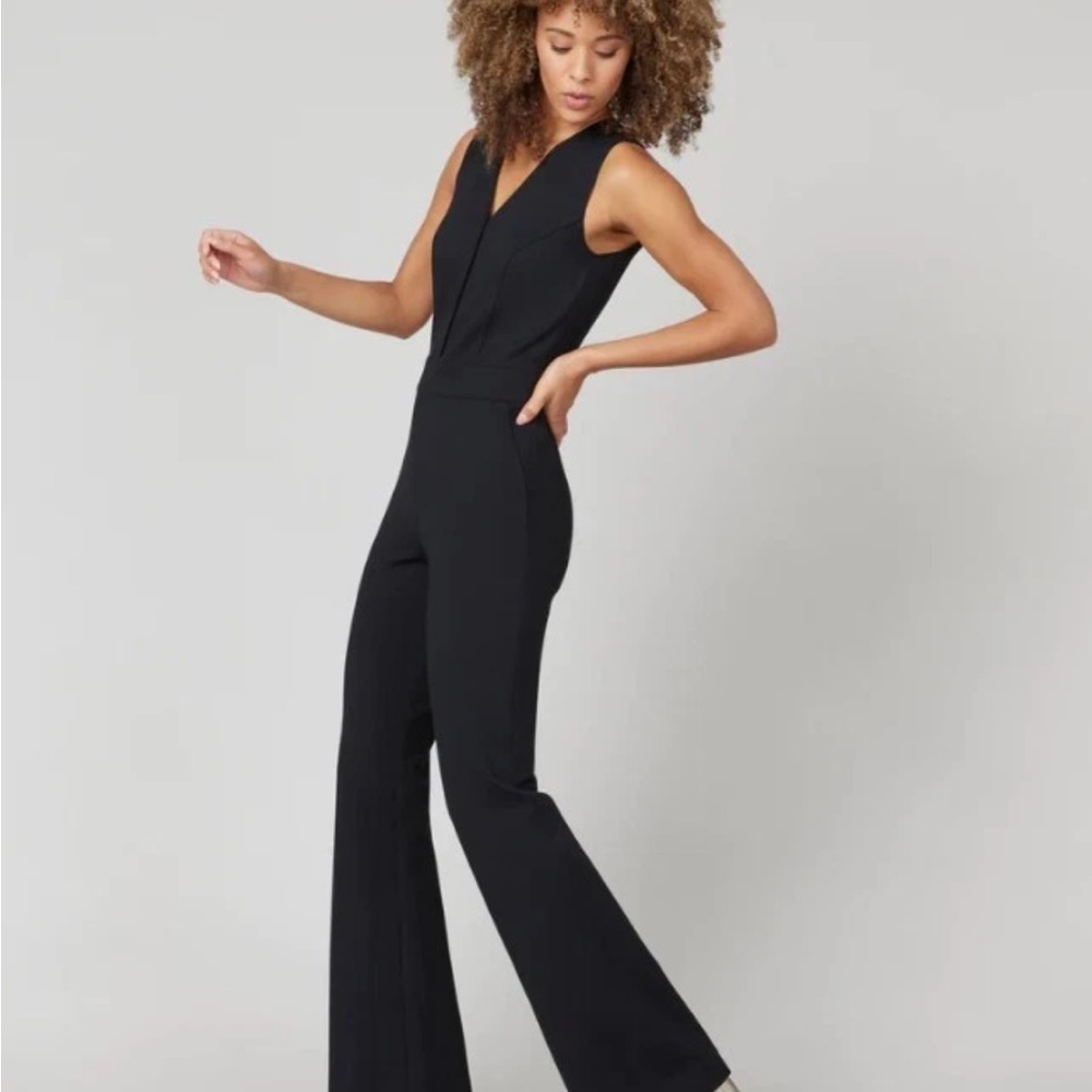 SPANX Sleek Black Jumpsuit